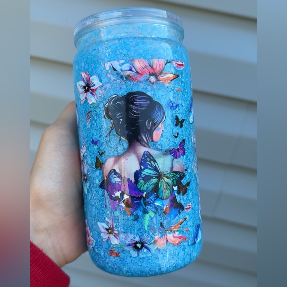 snowglobe cup